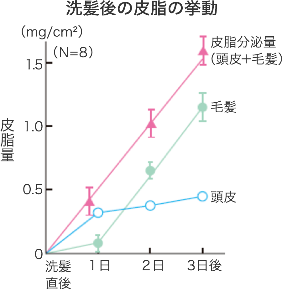 頭皮の皮脂の挙動とトラブル 頭皮の知識 花王株式会社 ヘアケアサイト