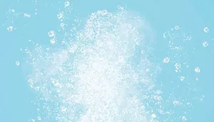 温熱効果を高めるための水中での炭酸ガスのイメージ図