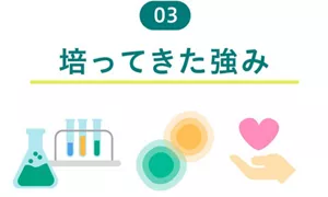 03 培ってきた強み