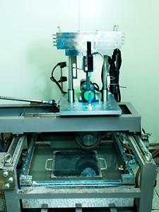 アスファルト混合物が生まれるまでの工程の写真３