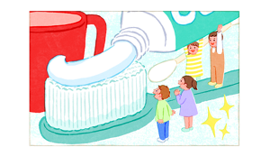 せんめんじょイメージイラスト