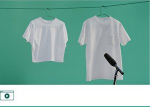 もったいなインタビュー Ｔシャツさん篇 30秒 CM　YouTube へ遷移します