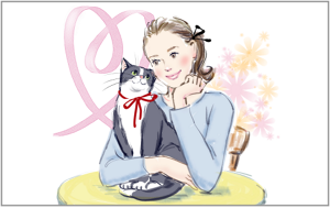 あなたと読みたいコラム　イラスト