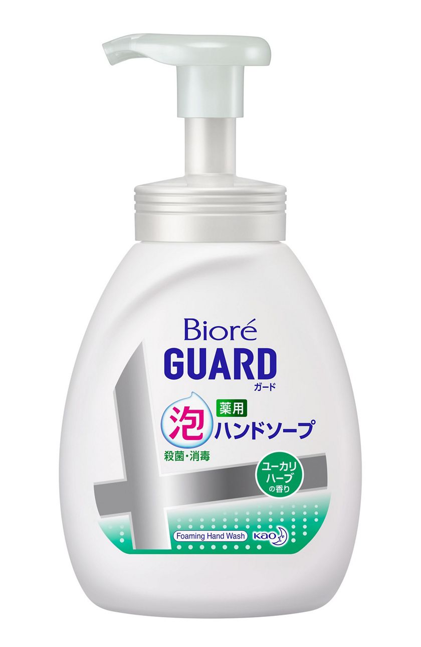 花王 製品カタログ ビオレガード 薬用泡ハンドソープ ユーカリハーブの香り ポンプ 500ml 花王 製品カタログ ビオレガード 薬用泡ハンドソープ ユーカリハーブの香り ポンプ 500ml