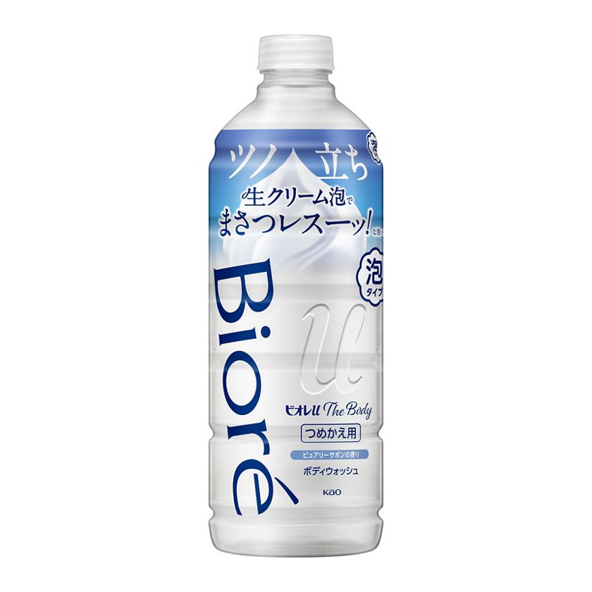 花王｜製品カタログ｜ビオレｕ ザ ボディ 泡タイプ ピュアリーサボンの香り ポンプ ５４０ｍｌ