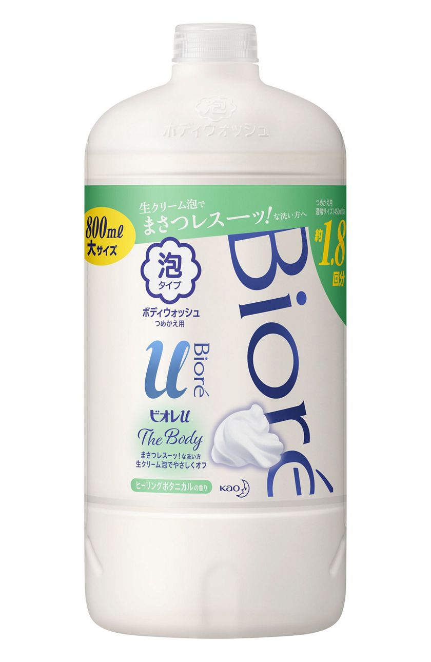 花王｜製品カタログ｜ビオレｕ ザ ボディ 泡タイプ ヒーリングボタニカルの香り つめかえ用 ７８０ｍｌ