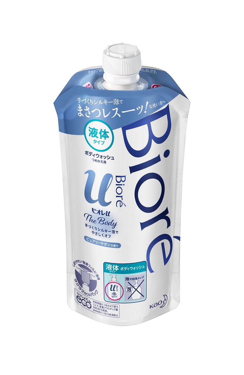 花王 製品カタログ ビオレｕ ザ ボディ 液体タイプ ピュアリーサボンの香り つめかえ用 340ml