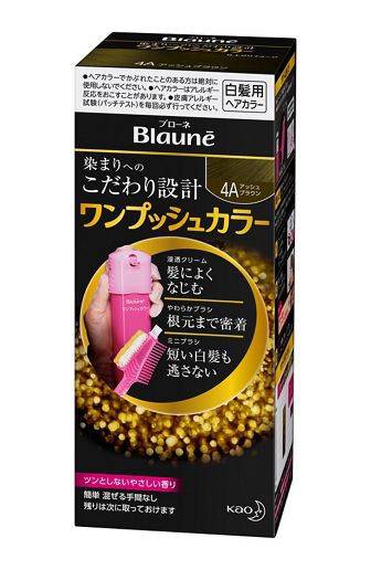 花王 製品カタログ ブローネ ワンプッシュカラー 4 ライトブラウン 花王 製品カタログ ブローネ ワンプッシュカラー 4 ライトブラウン