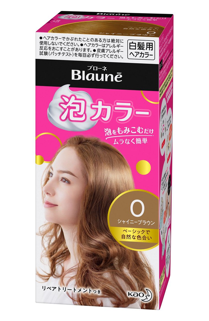 花王 製品カタログ ブローネ 泡カラー 0 シャイニーブラウン