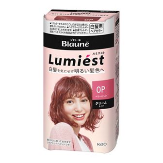 花王 製品カタログ ブローネ ルミエスト ヘアカラー 2p ボルドーピンク