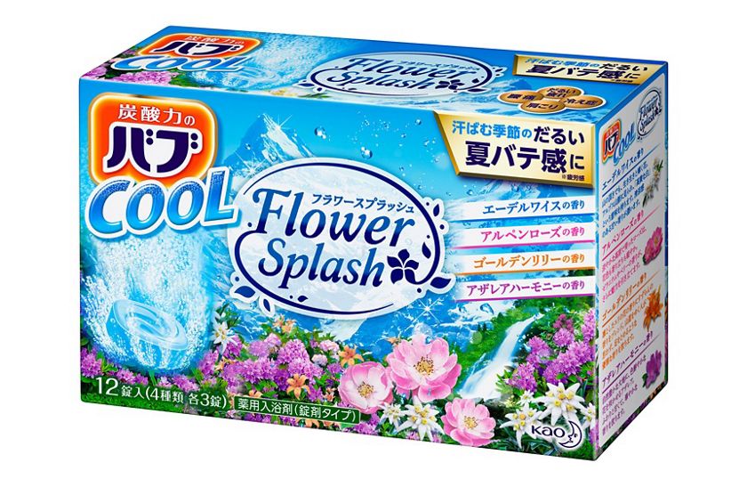 花王 製品カタログ バブ クール フラワースプラッシュ 12錠入