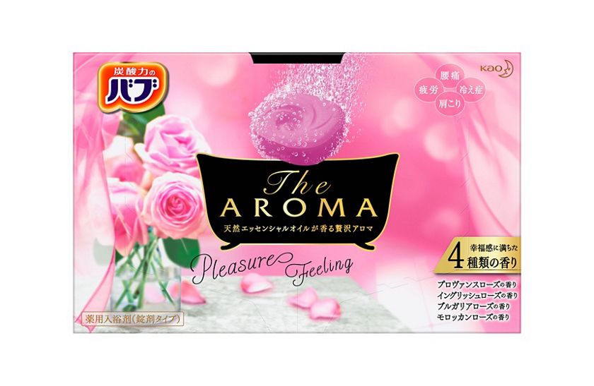 花王 製品カタログ バブ The Aroma Pleasure Feeling 12錠入