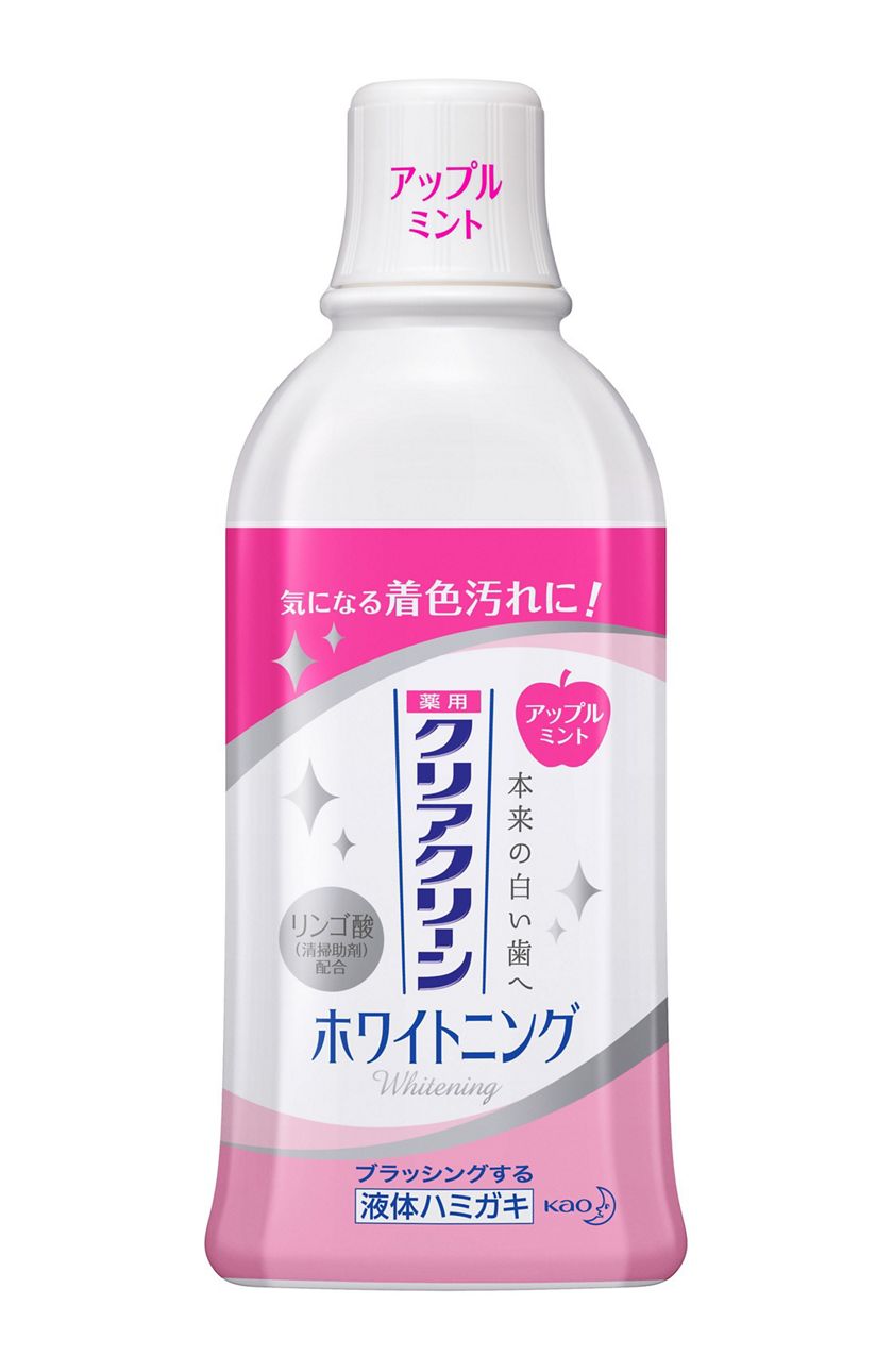 花王 製品カタログ クリアクリーン ホワイトニング デンタルリンス アップルミント 薬用液体ハミガキ 花王 製品カタログ クリアクリーン ホワイトニング デンタルリンス アップルミント 薬用液体ハミガキ