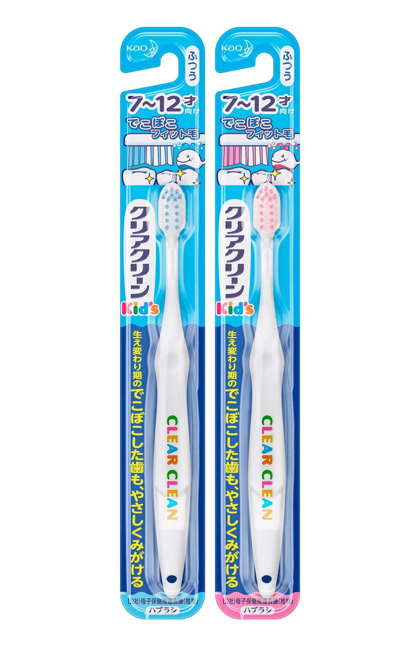 花王 製品情報 クリアクリーン キッズ ハブラシ 3 8才向け