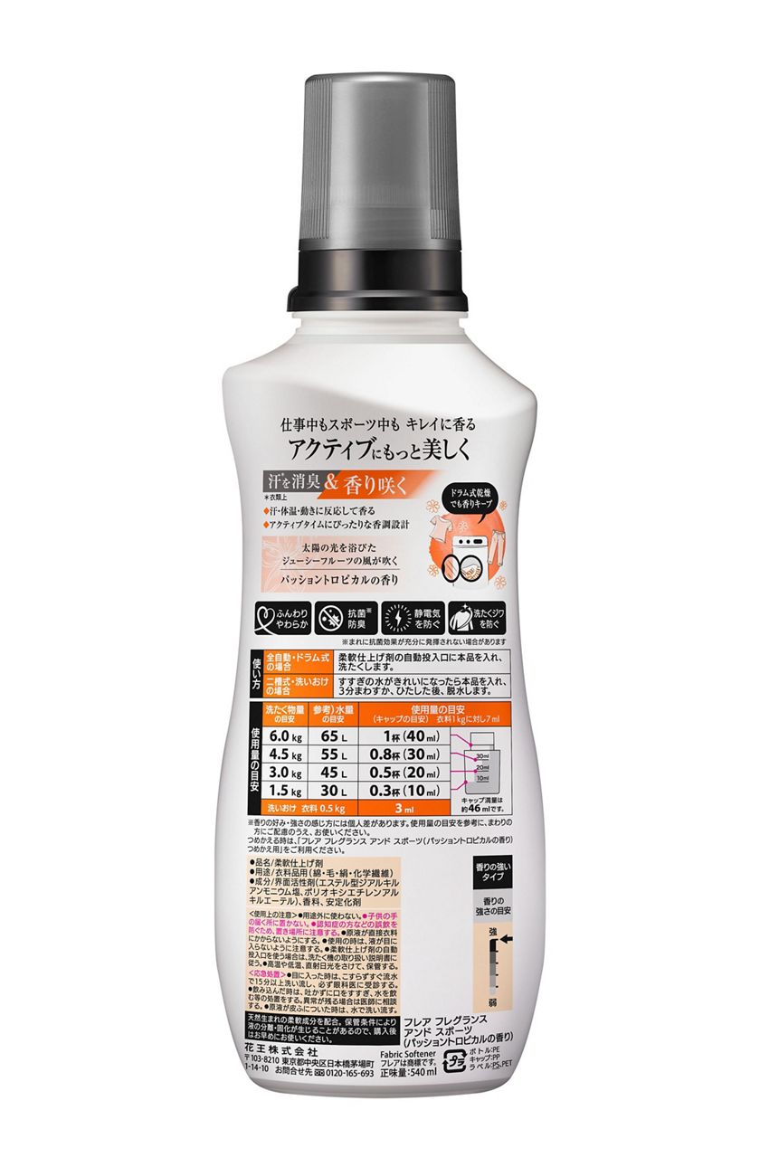 117円 大特価!! 花王 フレアＦ ＳＰＯＲＴＳスプラッシュローズつめかえ