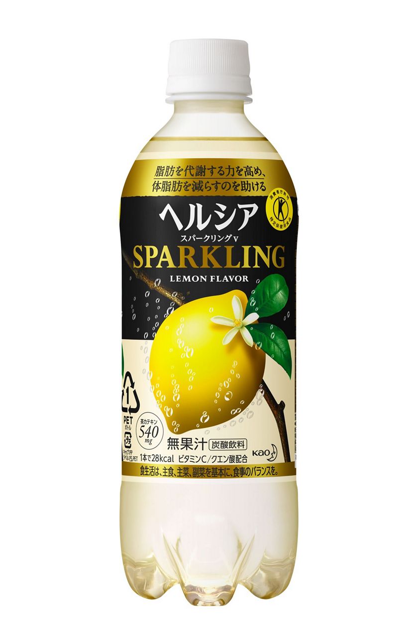 花王 製品カタログ ヘルシアスパークリング レモン 500ml