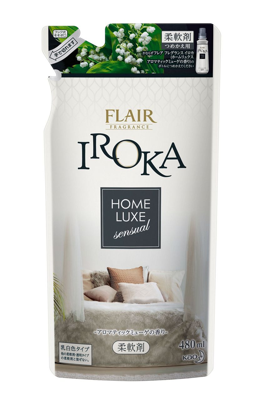 花王 製品カタログ フレア フレグランス Iroka ホームリュクス アロマティックミューゲ つめかえ用
