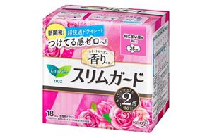 花王｜製品カタログ｜ロリエ スリムガード スイートローズの香り 特に