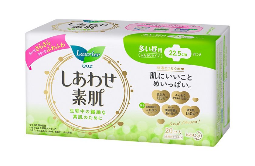花王 製品カタログ ロリエ しあわせ素肌 ふんわりタイプ 多い昼用 羽つき コ入 花王 製品カタログ ロリエ しあわせ素肌 ふんわりタイプ 多い昼用 羽つき コ入