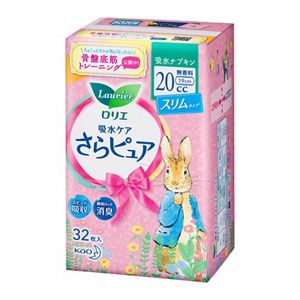花王|製品カタログ|ロリエさらピュア スリムタイプ20cc 吸水 花王|製品カタログ|ロリエさらピュア スリムタイプ20cc 吸水