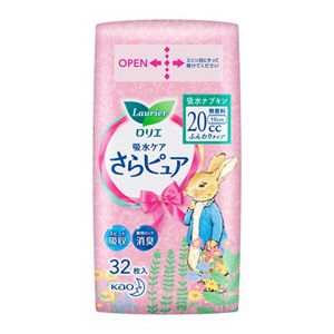 花王|製品カタログ|ロリエさらピュア ふんわりタイプ20cc 吸水 花王|製品カタログ|ロリエさらピュア ふんわりタイプ20cc 吸水