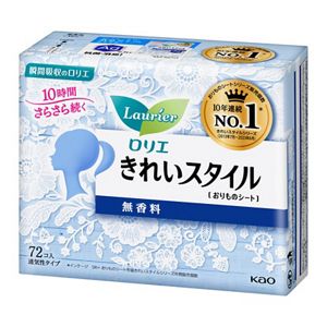 花王｜製品カタログ｜ロリエ きれいスタイル 無香料 ３６コ入