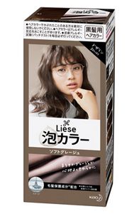 花王｜製品カタログ｜リーゼ 泡カラー ソフトグレージュ