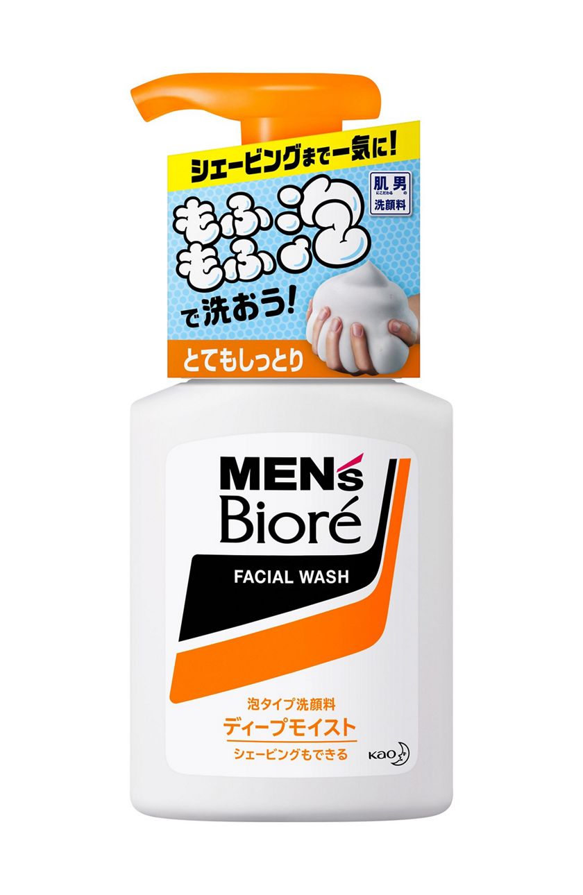 花王 製品カタログ メンズビオレ 泡タイプディープモイスト洗顔 本体