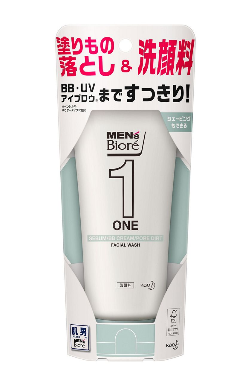 花王 製品カタログ メンズビオレ One クレンジングジェル洗顔料