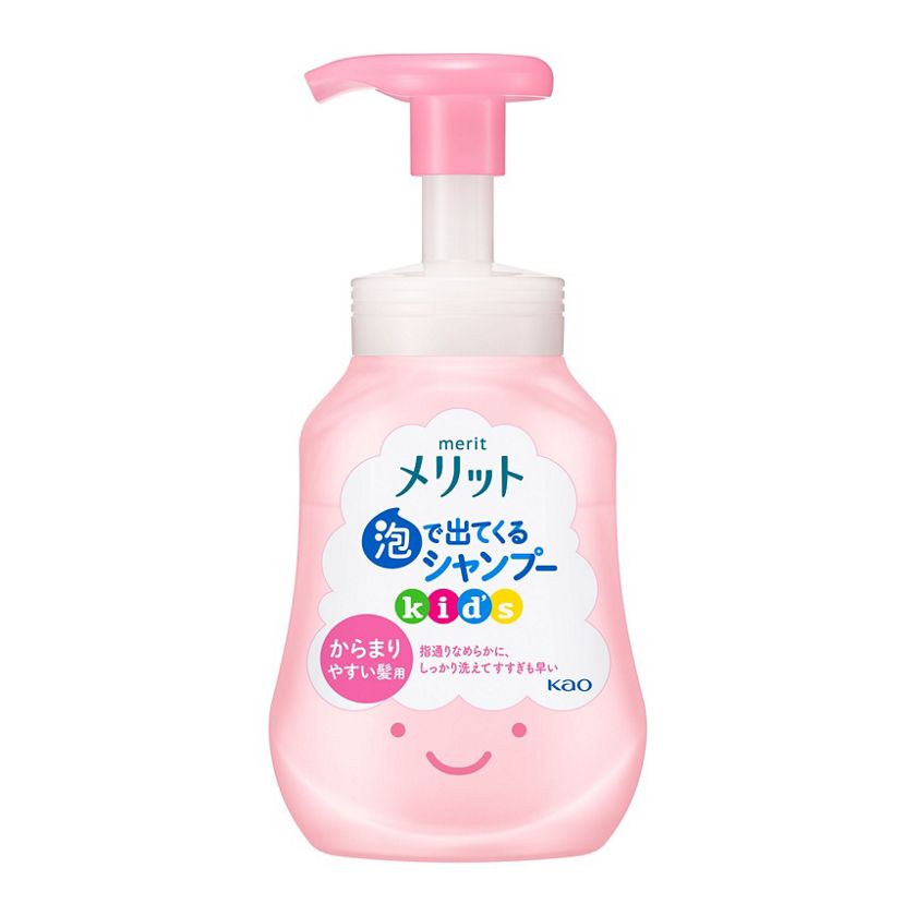 花王|製品カタログ|メリット 泡で出てくるシャンプーキッズ からまりやすい髪用 ポンプ 300ML 花王|製品カタログ|メリット 泡で出てくるシャンプーキッズ からまりやすい髪用 ポンプ 300ML