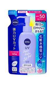 花王｜製品カタログ｜ニベアＵＶ ウォータージェル ＳＰＦ５０ ポンプ