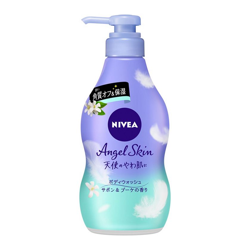 花王 製品カタログ ニベア エンジェルスキン ボディウォッシュ サボン ブーケの香り ポンプ