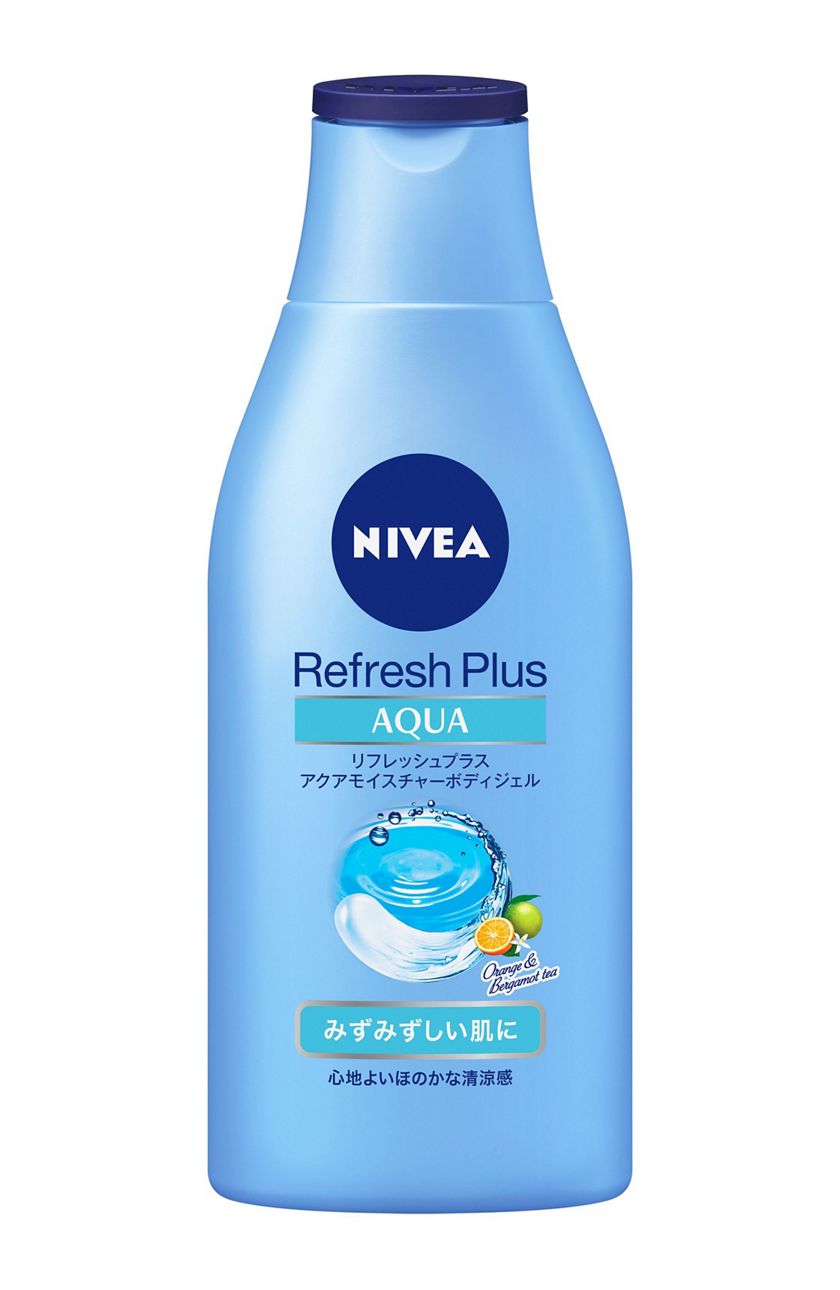 花王 製品カタログ ニベア リフレッシュプラス アクアモイスチャーボディジェル