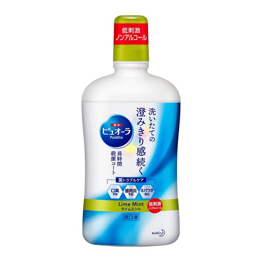 花王｜製品カタログ｜ピュオーラ洗口液 ノンアルコール ８５０ｍｌ