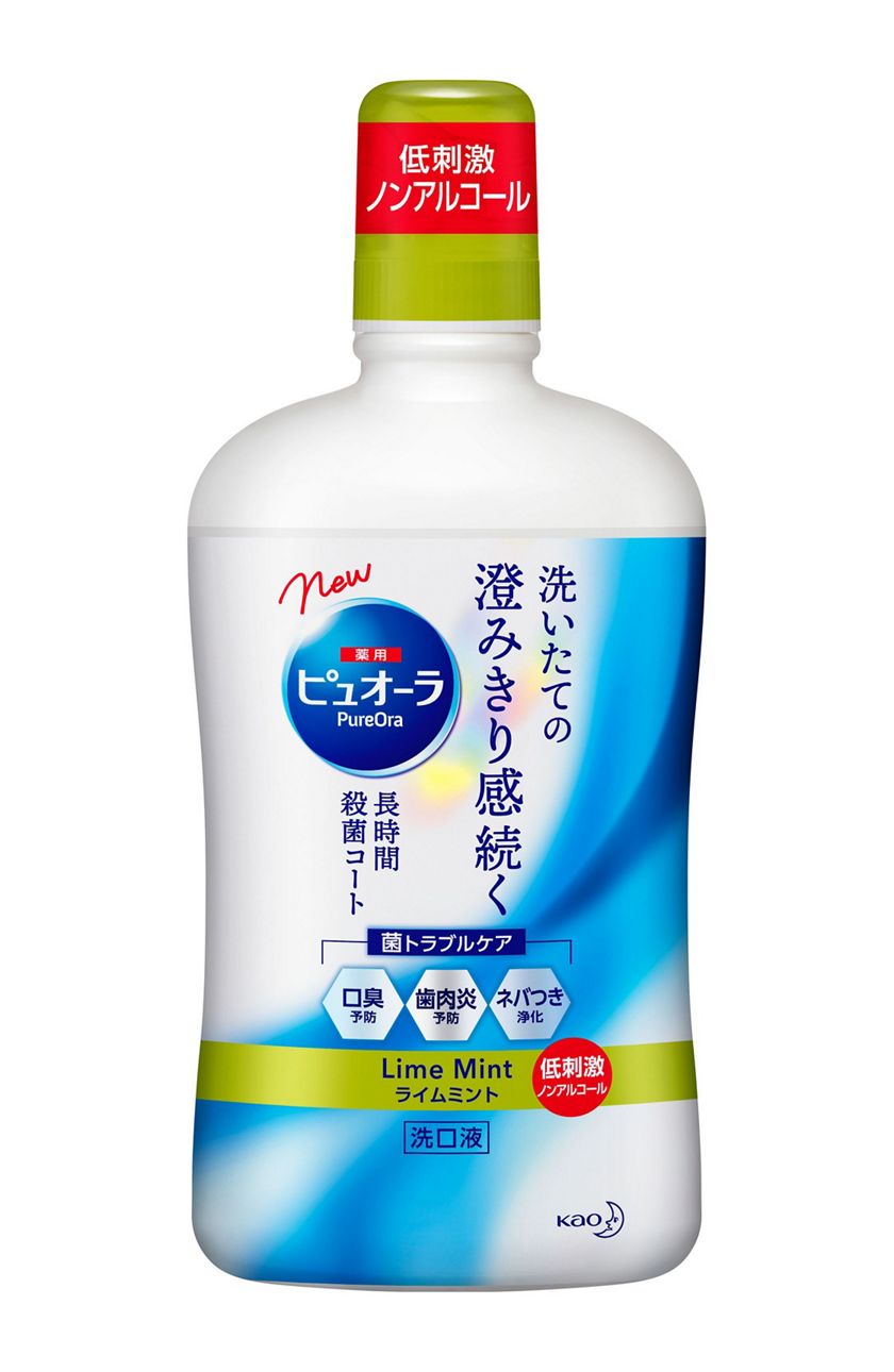 花王 製品カタログ 薬用ピュオーラ 洗口液 ノンアルコール 850ml