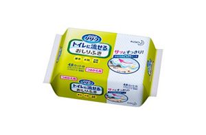 花王｜製品カタログ｜リリーフ トイレに流せるおしりふき ［本体］