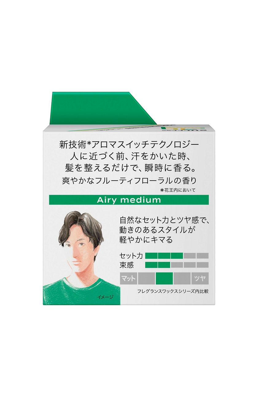 花王 製品カタログ サクセス24フレグランスワックス エアリーミディアム 花王 製品カタログ サクセス24フレグランスワックス エアリーミディアム