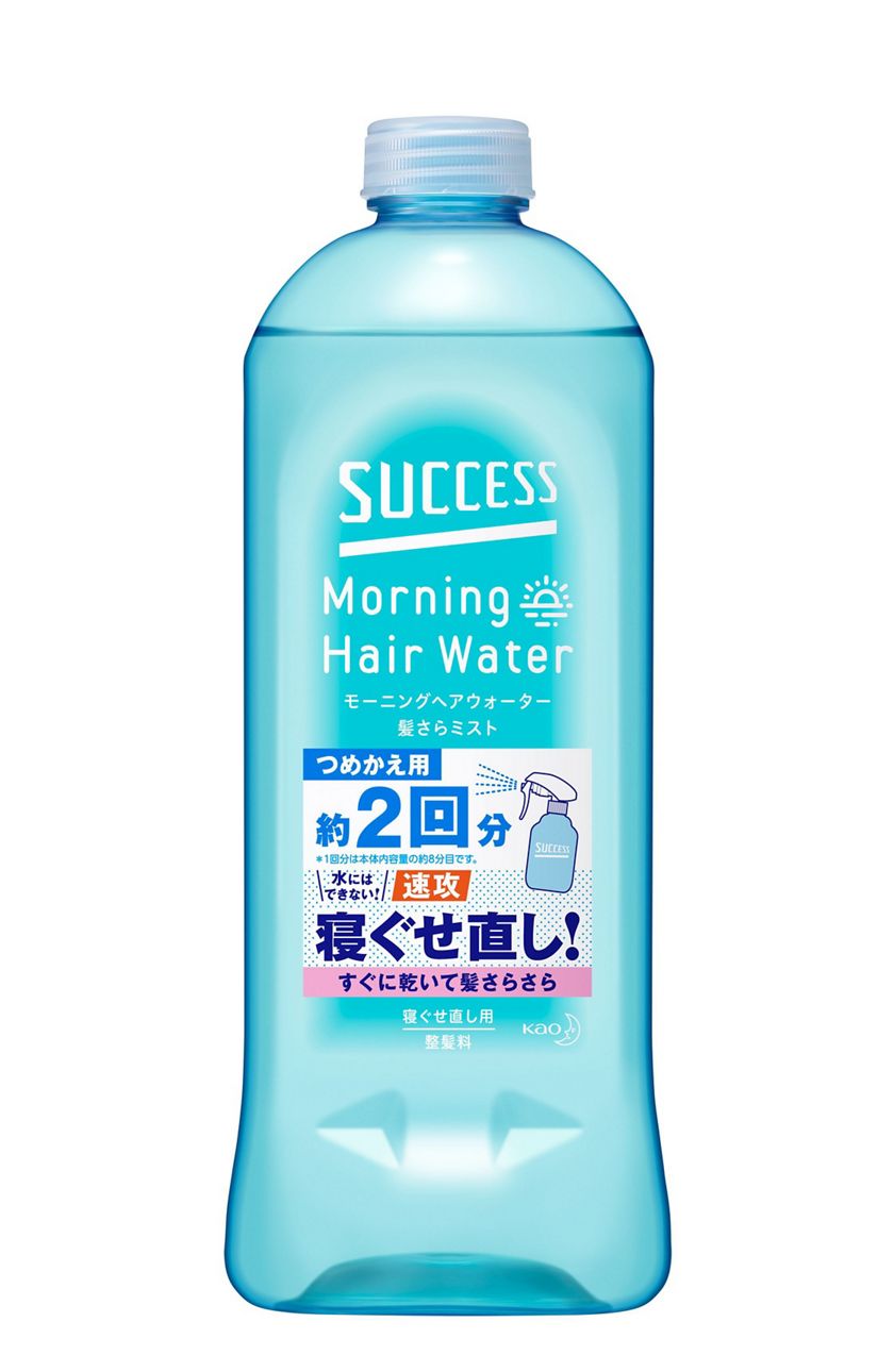花王 製品カタログ サクセス モーニングヘアウォーター 髪さらミスト つめかえ用