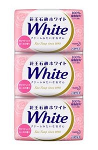 花王石鹸ホワイト アロマティック・ローズの香り バスサイズ ［3コパック］