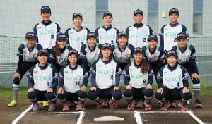 花王コスメ小田原フェニックス　選手の集合写真