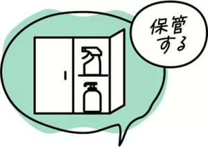 保管する