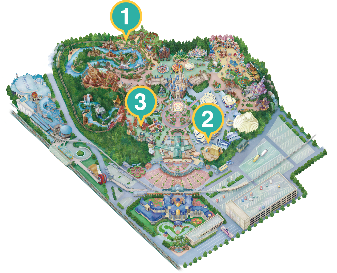 ハンドウォッシングエリア マップ