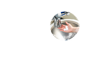 清潔な手が守るのは、自分だけではないから。 「きれい」は、つながっている。 その手でふれる大切な人やものや世界のすべてに。