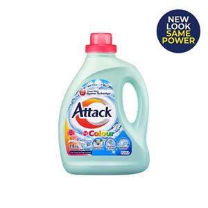 Attack Liquid Detergent Colour 1.8kg Bottle