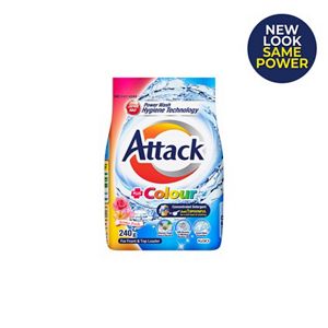 Attack Powder Detergent Colour 240g