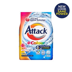 Attack Powder Detergent Colour 2.4kg