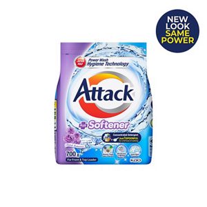 Attack Powder Detergent Plus Softener - Floral Romance 700g