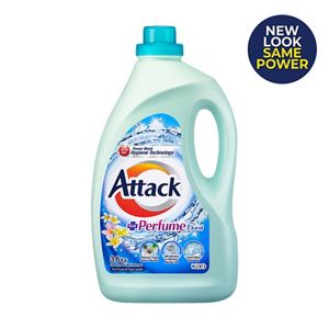 Attack Liquid Detergent Perfume Floral 3.6kg Bottle