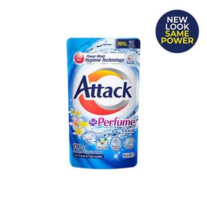 Attack Liquid Detergent Perfume Floral 700g Refill
