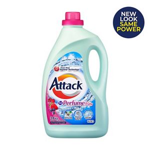 Attack Liquid Detergent Perfume Fruity 3.6kg Bottle